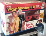 DICK TRACY Viewmaster Box Set NEAR MINT MADONNA MADAME X WARREN BEATTY RARE 1990