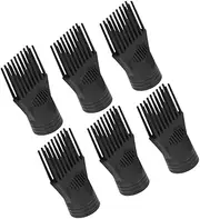 Professional Hair Dryer Accessories 6pcs Set Including Nozzle Diffuser Comb Fit for Hair Dryers