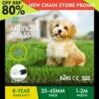 OTANIC Artificial Grass Synthetic Turf 10 SQM/Roll 4-Colour Lawn 35mm 45mm