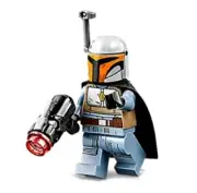 NEW LEGO MANDALORIAN WARRIOR MINIFIG 75267 gray sand blue tribe minifigure