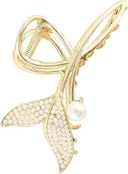 Beaupretty Womens Hair Claw Clip Delicate Metal Hair Clamp for Lightweight Jaw Clip for Parties Daily Wear and Charming Hairstyles