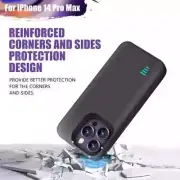 For iPhone 14 Pro Max Power Bank Battery Charger Case Charging Cover 5000mAh