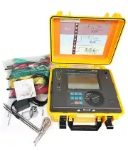 Earth Ground Resistance Tester Two Three Wire Earth Voltage Meter 2000Ω 600V