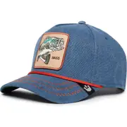 Goorin Bros. Bass Embroidered Patch Baseball Cap in Denim at Nordstrom One Size