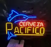Cerveza Pacifico Swordfish Beer Neon Sign 17"x14" Lamp Light Bar Glass Club SY