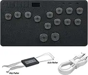 BITFUNX Gaming Keypad, Arcade Stick Ultra S 14Keys All-Button Leverless Controller - Supports SOCD & Hot Swap, Arcade Controller Street Fight for PC/PS3/PS4/PS5/Switch/Steam with Custom RGB & TURBO