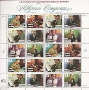 Hollywood Composers Full Sheet of 20 x 33 Cent Stamps Scott 3344a by USPS