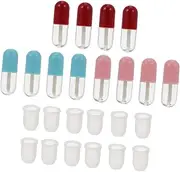 VINTORKY 12pcs Capsule Lip Gloss Tube Lip Gloss Tubes Refillable Lip Gloss Tube Lip Balm Empty Container Empty Lip Balm Containers Cute Lip Gloss Containers Lip Container Lipgloss Plastic