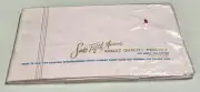 Vintage Saks Fifth Avenue Percale Pink Twin Fitted Sheet NOS 39" x 76"