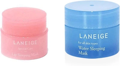 Water Sleeping Mask 15Ml & Lip Sleeping Mask 3G Set