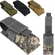 Waterproof Tactical Flashlight Pouch EDC Tool Accessories Belt Bag Waist Pack