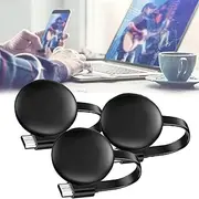 Castview Wireless Screen Projector, 1080p Display Adapter, Media Player for TV (3Pcs)