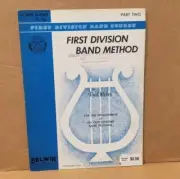 Eb Alto Clarinet - First Division Band Method Course Book 2 Fred Weber NOS
