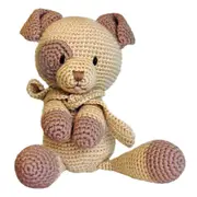 Bobi Craft Cotton 29cm Doug Dog Kids/Baby Toddler Soft Plush Animal Play Toy 3m+