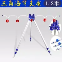 在飛比找蝦皮購物優惠-[ 香蕉拔辣釣具 ]多功能海竿支架 竿架 架竿 海竿架 折叠