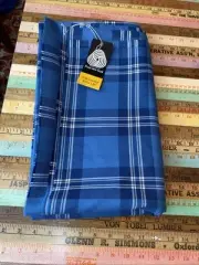 Vtg 1.5 Yards @ 72” W Earl Of St. Andrews Wool Tartan Fabric Scotland Plaid New