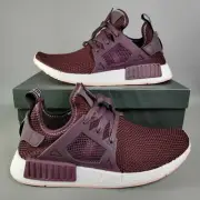 Womens Adidas NMD XR1 Running Shoes Burgundy BY9820 NWB