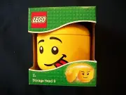 LEGO ICONIC STORAGE HEAD S SMALL 7" tall 6" diameter New In Box