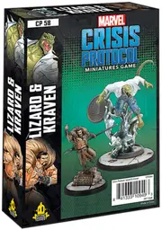 Marvel Crisis Protocol Miniature Game - Lizard and Kraven