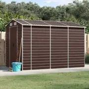 Garden Tool Shed Outdoor Storage House Galvanised Steel Workshop Tools Sheds