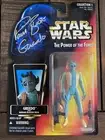 Star Wars Power Of The Force 2 Greedo Action Figure Autograph Paul Blake POTF