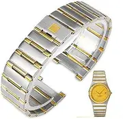 [UMCNVV] Bracelet For Omega Watch With Constellation Twin Eagles Series Men And Women Steel Band Solid Stainless Steel Watch Chain