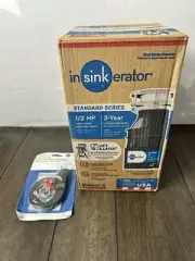 InSinkErator Badger 5 Garbage Disposal 1/2 HP Standard Series & Power Cord Kit
