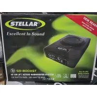 在飛比找蝦皮購物優惠-JAC汽車音響👉STELLAR SD800 薄型重低音 8吋