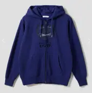 Graniph Men L Graniph Beautiful Shadow Fleece-Lined Zip Hoodie L JPN Limited Edi