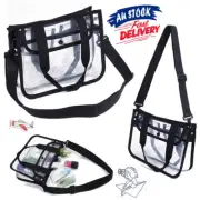EVA Case Toiletry Transparent Clear Make Up Bag Zipper Travel Cosmetic