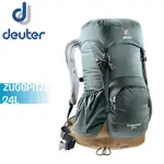 DEUTER 德國 ZUGSPITZE 24L 網架直立式透氣背包《 灰/咖啡》/3430116/防雨罩/悠遊山水