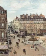 Camille Pissarro - Sun Effect Afternoon Giclee Fine Art Print on Canvas Wall 36"