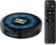 Android 11.0 TV Box, 1080P Ultra HD 4K HDR AV1 WiFi 2.4G 5.8GHz BT 4.1 USB 2.0 Smart TV Box, Android TV Box Network Media Player Set Top Box (2GB+16GB)