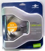 Vantec Laptop Computer Cable Combination Lock Measures 6'6" Long NEW