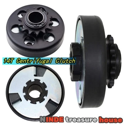 Centrifugal Clutch 1" Bore 14 Teeth #40/41/420 Chain Mini Bike Go Kart Engine