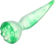 VALICLUD Facial Massage Stick Facial Massager Face Roller Jade Scraping Massage Tool Acupressure Pen Acupressure Tools Spoon Light Green Resin