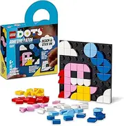 LEGO DOTS Adhesive Patch, DIY Sticker Crafts Set, Decoration for Notebooks, Phone Cases or Room Décor, Mosaic Creative Activity for Kids Aged 6 Plus 41954