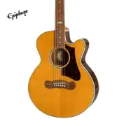 Epiphone J-200 EC Studio Parlor Acoustic-Electric Guitar - Vintage Natural
