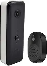 Wireless Doorbell with Camera and Doorbell, 720P WiFi 2.4G, PIR Motion Detection, Infrared LED and Two-Way Audio.