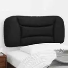 vidaXL Headboard Cushion Black 90 cm Faux Leather STP