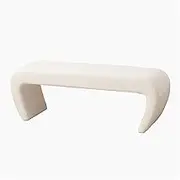 Shoe Bench Doorway Entry Stool Shoe Changing Stool Simple Pure White Bench Living Room Household Shoe Changing Stool Floor Lambswool Sofa Shoe Rack Bench(100cm)