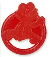 SESAME STREET BEGINNINGS RED ELMO TEETHER TOY. 0-18M