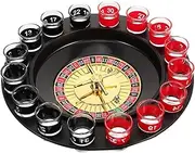 1 Set Shot Glass Roulette Drinking Game Set Funny Drinking Game for Adult Games Night Party Favors