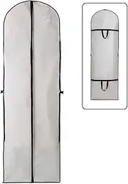 RAYWE Wedding Gown Cover Dress Garment Clothes Storage Bag Foldable Dampproof Dustproof Washable Wedding Dress Long Dress Bag