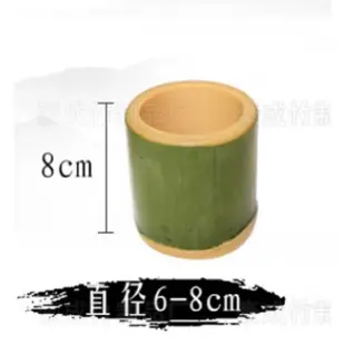 竹筒楠竹天然竹筒飯家用杯子蒸飯筒 竹杯DIY材料批發