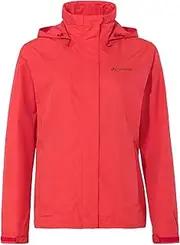 [VAUDE] Women's Escape Bike Light Jacket, Lightweight 2-Layer Rain Jacket, Reliable Cycling Rain Protection, Thin Mesh Lining, Hood in Collar, Reflective Elements, Eco Finish