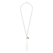 [Mm6 Maison Margiela] Mm6 Maison Margiela Numeric-signature Necklace ONE SIZE WHITE