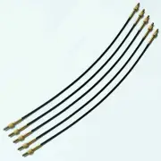 5x 3/4 1/2 Cello Tailgut Tail Gut Steel Brass Screw End fit Tailpiece 265mm