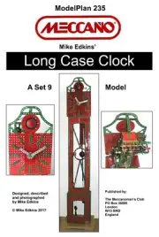 Meccano Model Plan - Long Case Clock