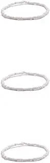 [outret] Rice Bead Bracelets Colour-fast Durable Foot Chains Exquisite Handmade Boho Multi-purpose Girls Anklets 11